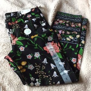 printed pixie pant